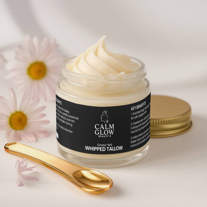 Whipped Grass-Fed Tallow Balm with Vanilla Bean